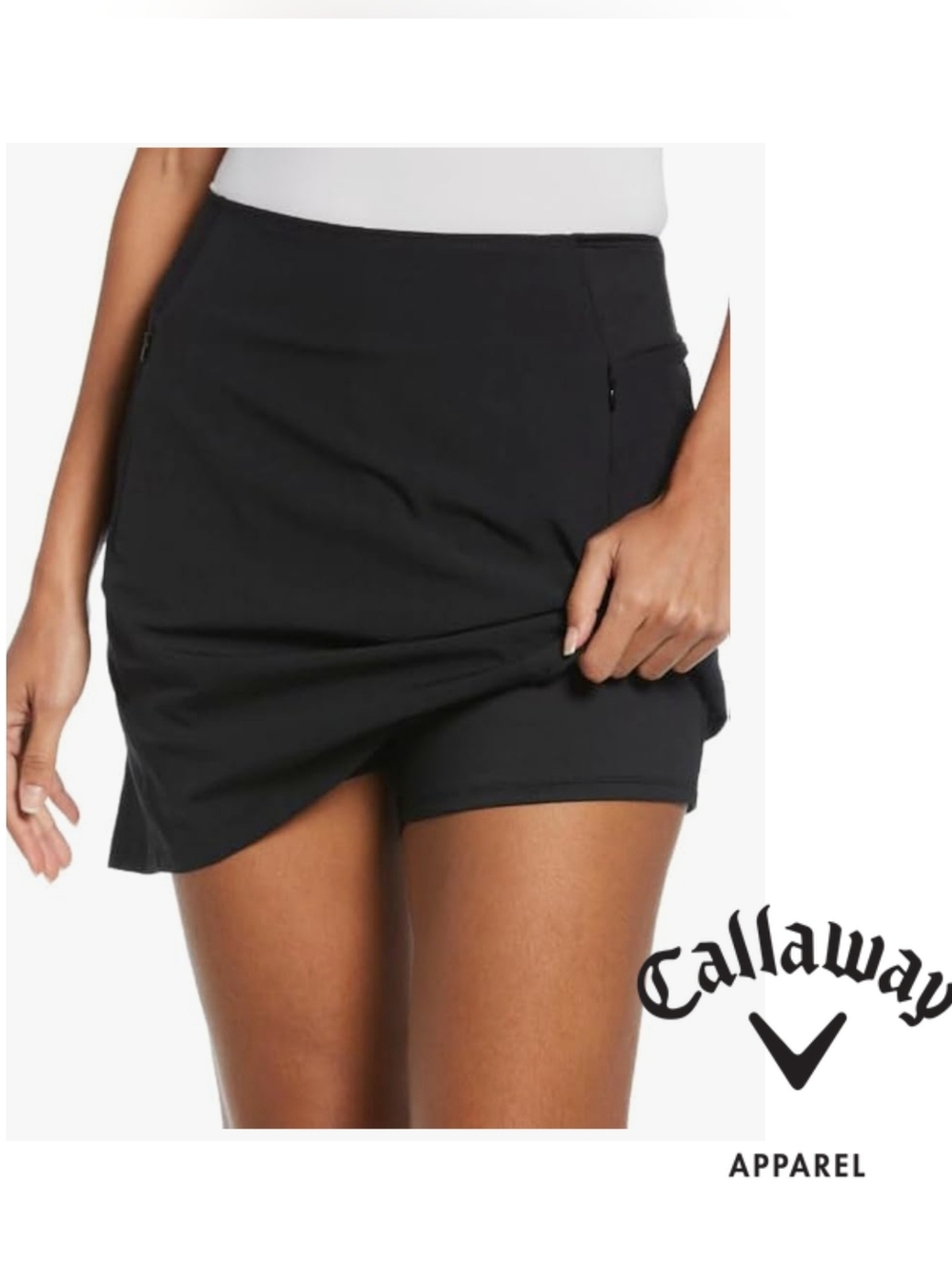 NWT Callaway Perforated Golf Skort, XXL